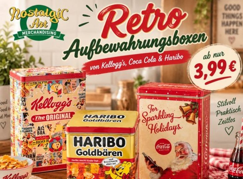 Outlet46: Notstalgieboxen für je 3,99 Euro