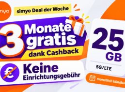 Knaller: Simyo S ohne Risiko drei Monate gratis testen