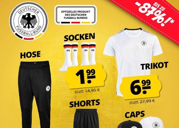 Sportspar: DFB-Lizenzsale mit Schnäppchen ab 1,99 Euro
