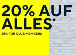 Tom Tailor: 10 Tage „Shopping Week“ mit 20 – 25 Prozent Extra-Rabatt