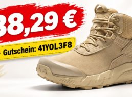 Exklusiv: Wasserdichte Wanderschuhe für 38,29 Euro