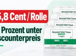 Amazon: WC-Papier 20 Prozent unter Discounterpreis