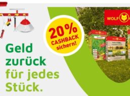 Völkner: 20 Prozent Cashback auf Aktionsprodukte von Wolf-Garten