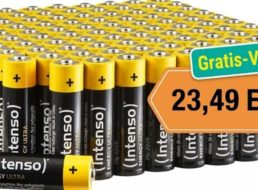 Ebay: 100er-Pack AA-Batterien für 23,99 Euro frei Haus