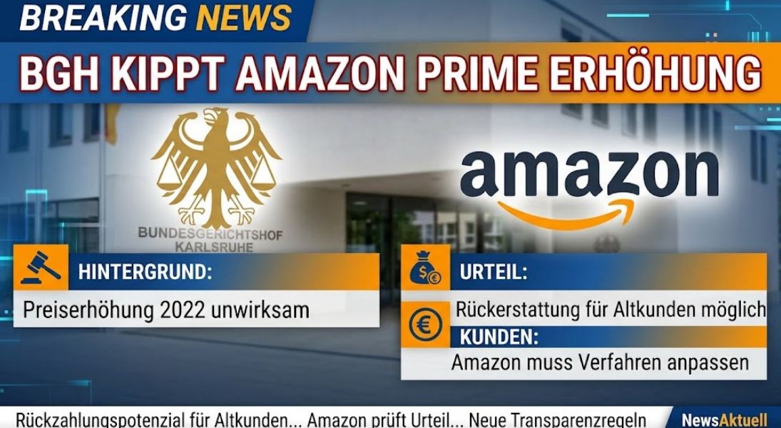 BGH-Urteil: Amazon-Kunden können auf Prime-Erstattung hoffen