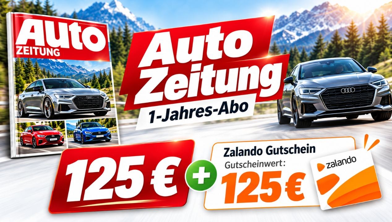 Auto Zeitung: Jahresabo für 125 Euro mit Gutchein über 125 Euro