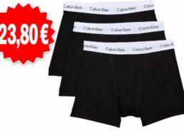 Calvin Klein: Boxer im Dreierpack für 23,80 Euro frei Haus