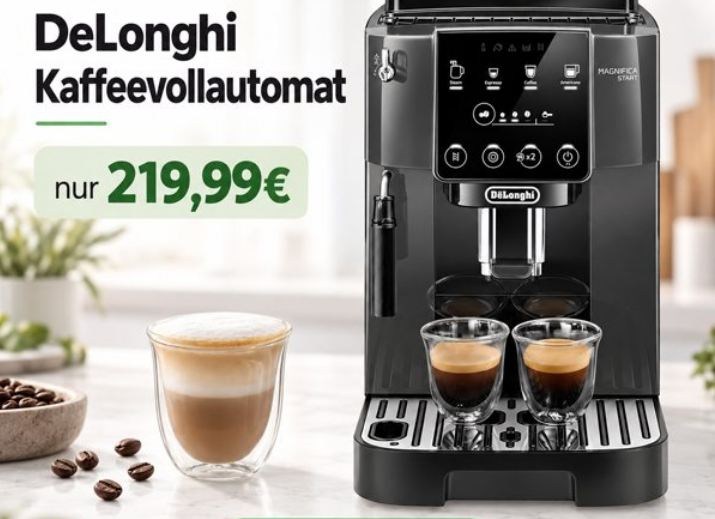 Outlet46: De'Longhi Kaffeevollautomat als B-Ware für 219,99 Euro