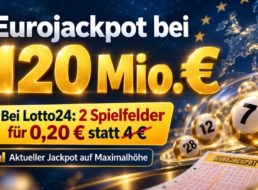 Rekord-Jackpot: Um 120 Millionen Euro ab 20 Cent mitspielen