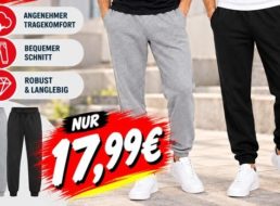 Fruit of the Loom: Jogginghosen im Doppelpack für 17,99 Euro