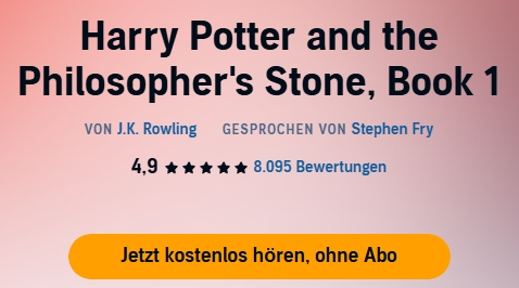 Gratis: "Harry Potter" bei Audible kostenlos streamen
