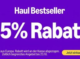 Amazon Haul: Bestseller bis Freitag mit 15 Prozent Rabatt
