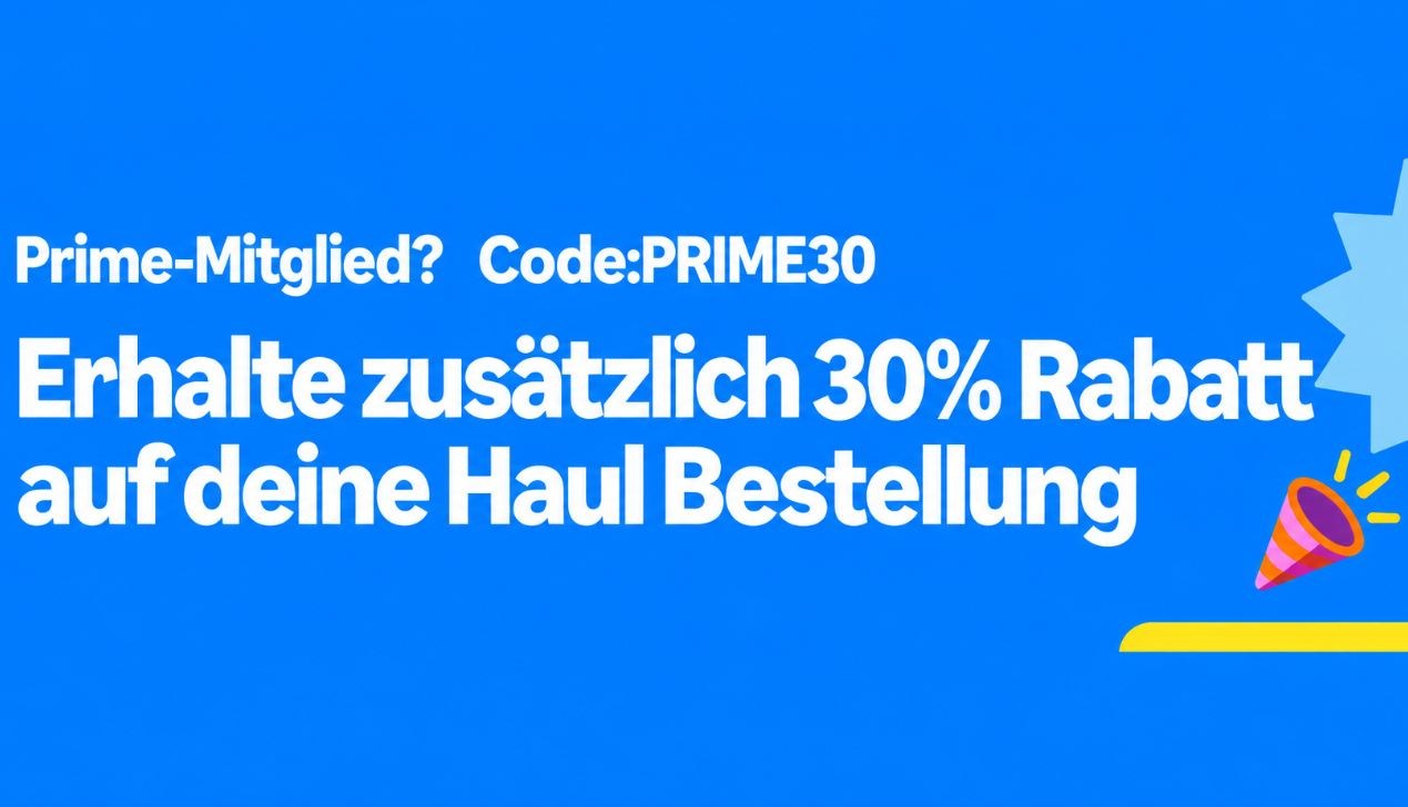 Amazon Haul: 30 Prozent Rabatt via Prime