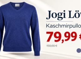 Lidl: Kaschmirpullover „Jogi Löw – Kollektion“ wieder verfügbar
