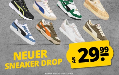 Sportspar: Puma-Sneaker ab 29,99 Euro