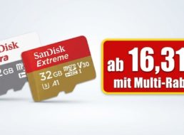 Ebay: MicroSD-Speicherkarten von Sandisk ab 16,31 Euro