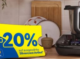 Lidl: 20 Prozent Rabatt auf Silvercrest-Aktionsartikel