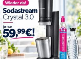 Outlet46: „Sodastream Crystal 3.0“ als B-Ware für 59,99 Euro frei Haus