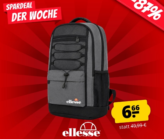 Sportspar: Ellesse-Rucksack für 6,66 Euro