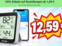 Amazon: Bluetooth-Thermometer mit App-Support für 12,59 Euro