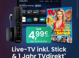 Waipu.tv: Jahresabo mit TVdirekt für 4,99 Euro im Monat
