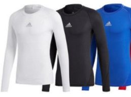 Adidas: Atmungsaktives Longsleeve Alphaskin für 19,95 Euro frei Haus