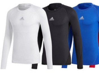 Adidas: Atmungsaktives Longsleeve Alphaskin für 19,95 Euro frei Haus