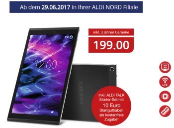 Aldi-Tablet: Medion Lifetab X10302 mit LTE für 199 Euro (Bild: Aldi-Nord.de)