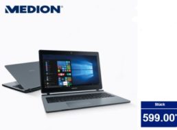 Aldi-Notebook: Medion Akoya P6670 nun auch im Süden für 599 Euro