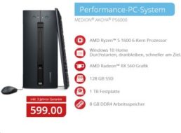 Aldi-PC: Medion Akoya P56000 bei Aldi-Nord für 599 Euro