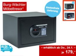 Aldi-Süd: Möbeltresor von Burg-Wächter für 179 Euro frei Haus