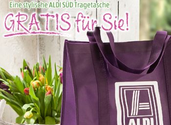 Gratis-Tragetaschen von Aldi-Süd