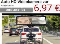 Druckerzubehoer.de: Auto-HD-Videokamera für 12,94 Euro frei Haus