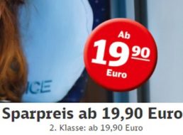 Deutsche Bahn: Neue Sparpreis-Tickets ab 19,90 Euro deutschlandweit