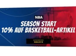 Sportspar: 10 Prozent Rabatt auf alle Basketball-Artikel