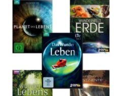 Terrashop: Zehn DVDs mit Dokus der BBC & Discovery Channel für 19,99 Euro frei Haus