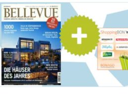 Bellevue: Drei Ausgaben der Immo-Zeitschrift für 70 Cent frei Haus