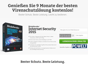 Bitdefender Internet Securigy 9 Monate gratis