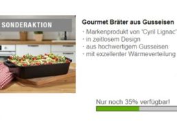 Druckerzubehoer.de: Gourmet-Bräter für 8,97 Euro plus Versand