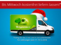 Bringmeister: Gratis-Lieferung und Gutschein über zehn Euro