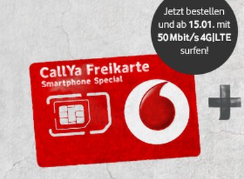 Vodafone: Prepaid-Tarif mit 50 MBit/s und interner Flat für 9,99 Euro im Monat