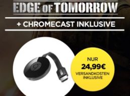 Wuaki.tv: Google Chromecast mit "Edge of tomorrow" für 24,99 Euro