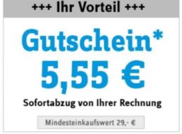 Conrad: Rabatt von 5,55 Euro ab 29 Euro Warenwert