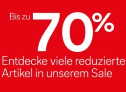 C&A: Jetzt bis zu 70 Prozent Rabatt im Sale, Bio-Baumwollshirts ab 3,50 Euro