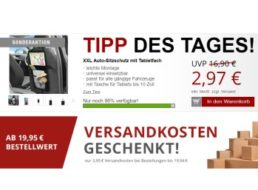 Druckerzubehoer.de: Auto-Sitzschutz für 2,97 Euro und gesenkte Versandkosten