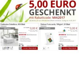 Druckerzubehoer.de: Fünf Euro Rabatt ab 20 Euro Warenwert