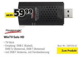 Conrad: Spezial zu DVB-T2 mit Fernsehern, Sticks, Receivern und mehr