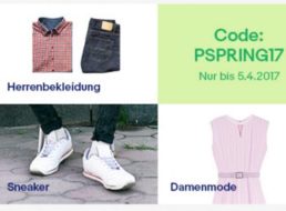 Ebay: 25 Prozent Rabatt auf Frühjahrsmode und Sneaker