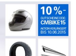 Ebay: Noch eine Woche Motorrad-Rabatt von zehn Prozent