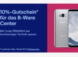 Ebay: 10 Prozent Rabatt auf bereits reduzierte B-Ware